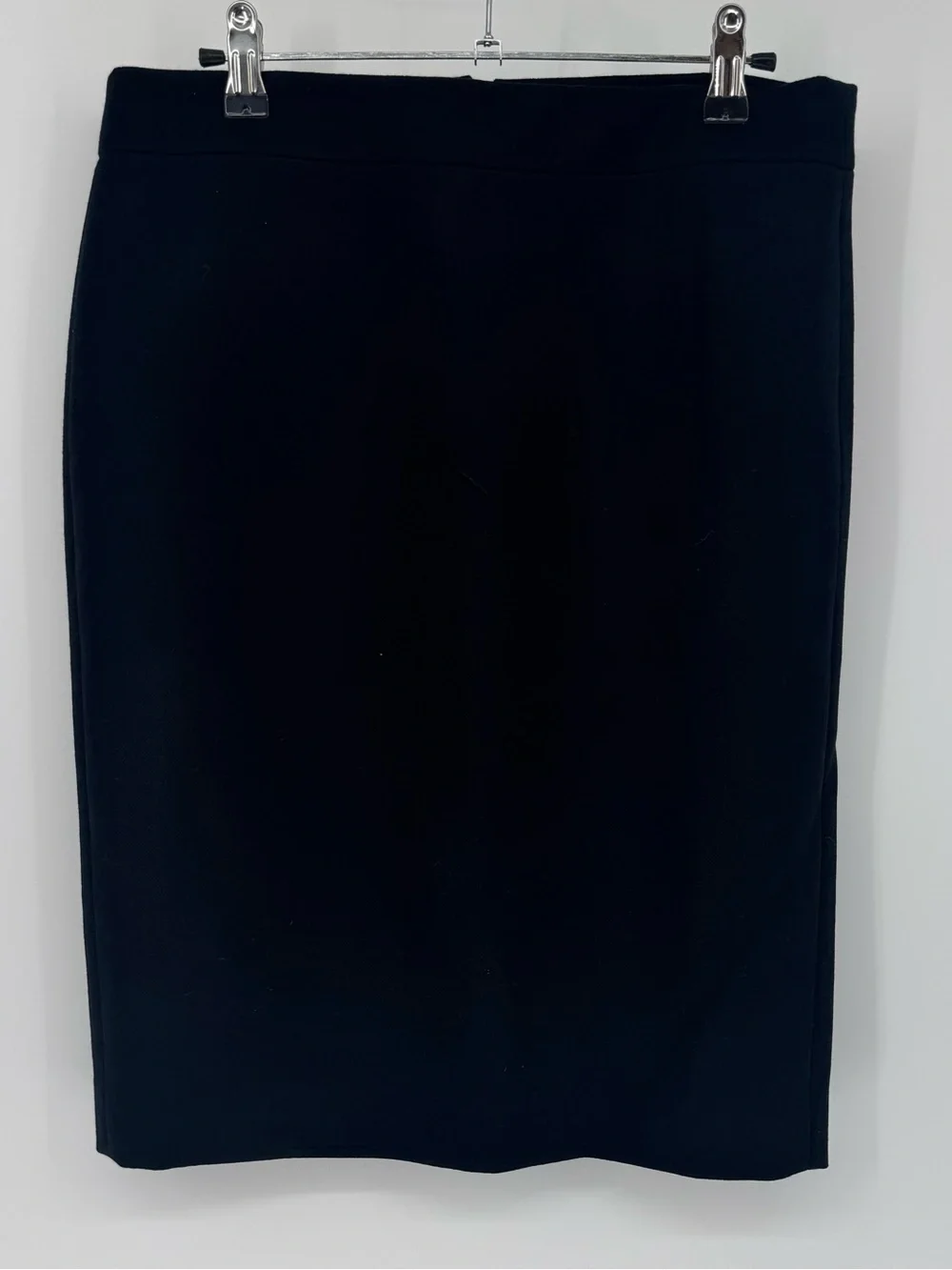 J. Crew Women’s Black Midi Pencil Skirt Size 6